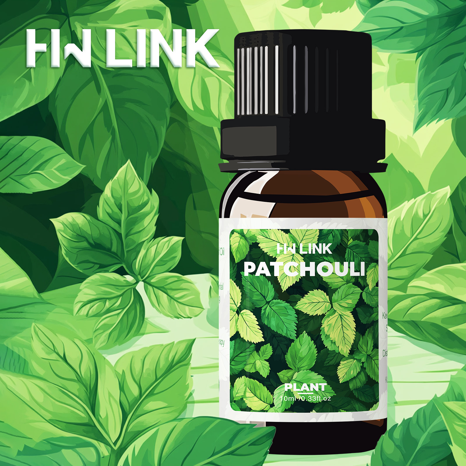 Hair Care Naturally - 10ml Patchouli Essential Oils Massage Oil
