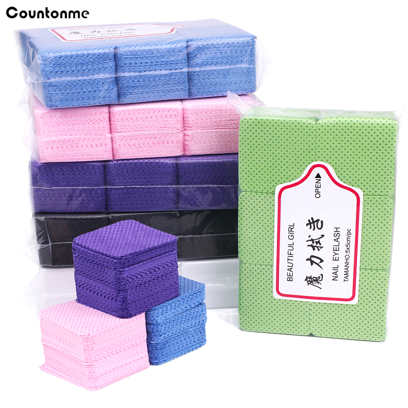 Hair Care Gel - 540Pcs/Pack Lint-free Nail Polish Remover Napkin