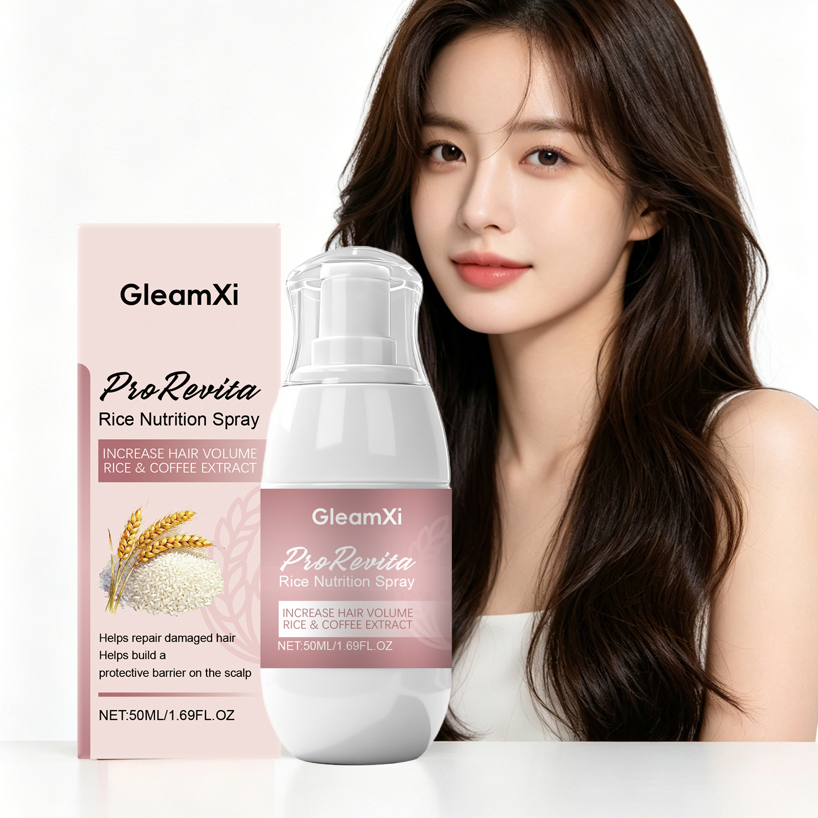 Hair Care For Hair Fall - Rice Water Hair Spray Hair Growth