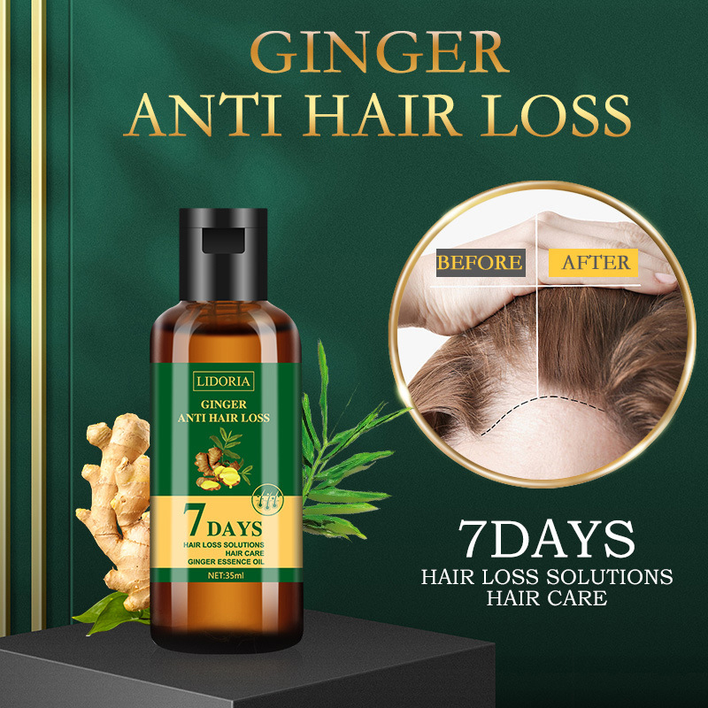 Hair Care Fragrance Essential Oil - 35ml Natural Ginger Hair Care Essential