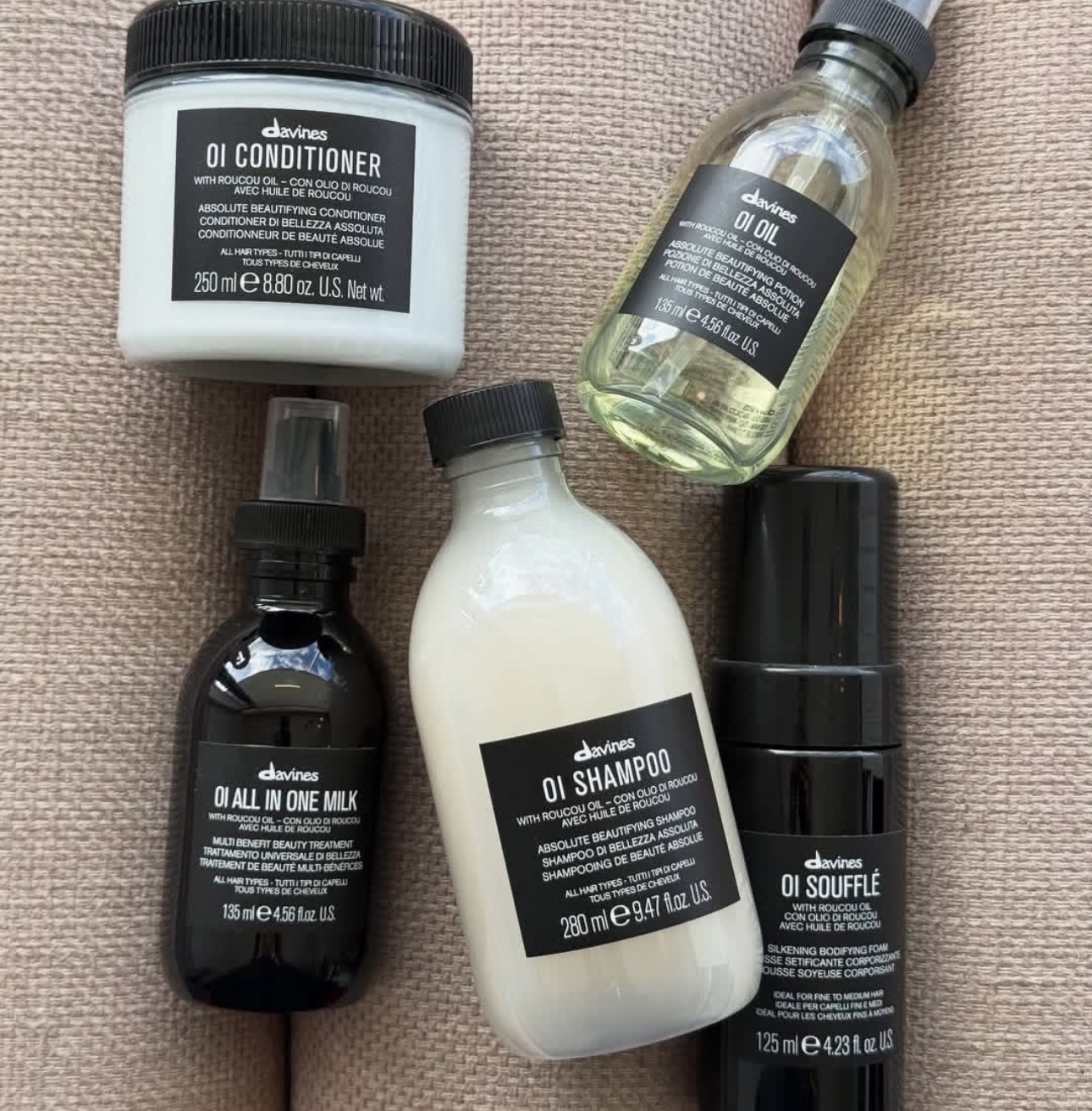 Hair Care Conditioner - Davines OI Hair Shampoo Conditioner Series