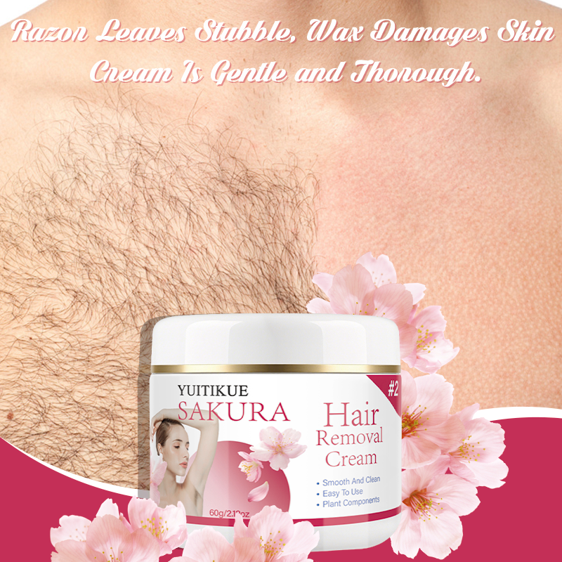Hair Care China - YUITIKUE Gentle Sakura Hair Removal Cream,