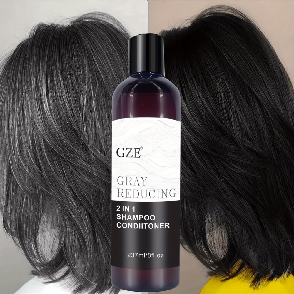 Hair Care Conditioner - GZE Grey Reducing 2-In-1 Shampoo Conditioner