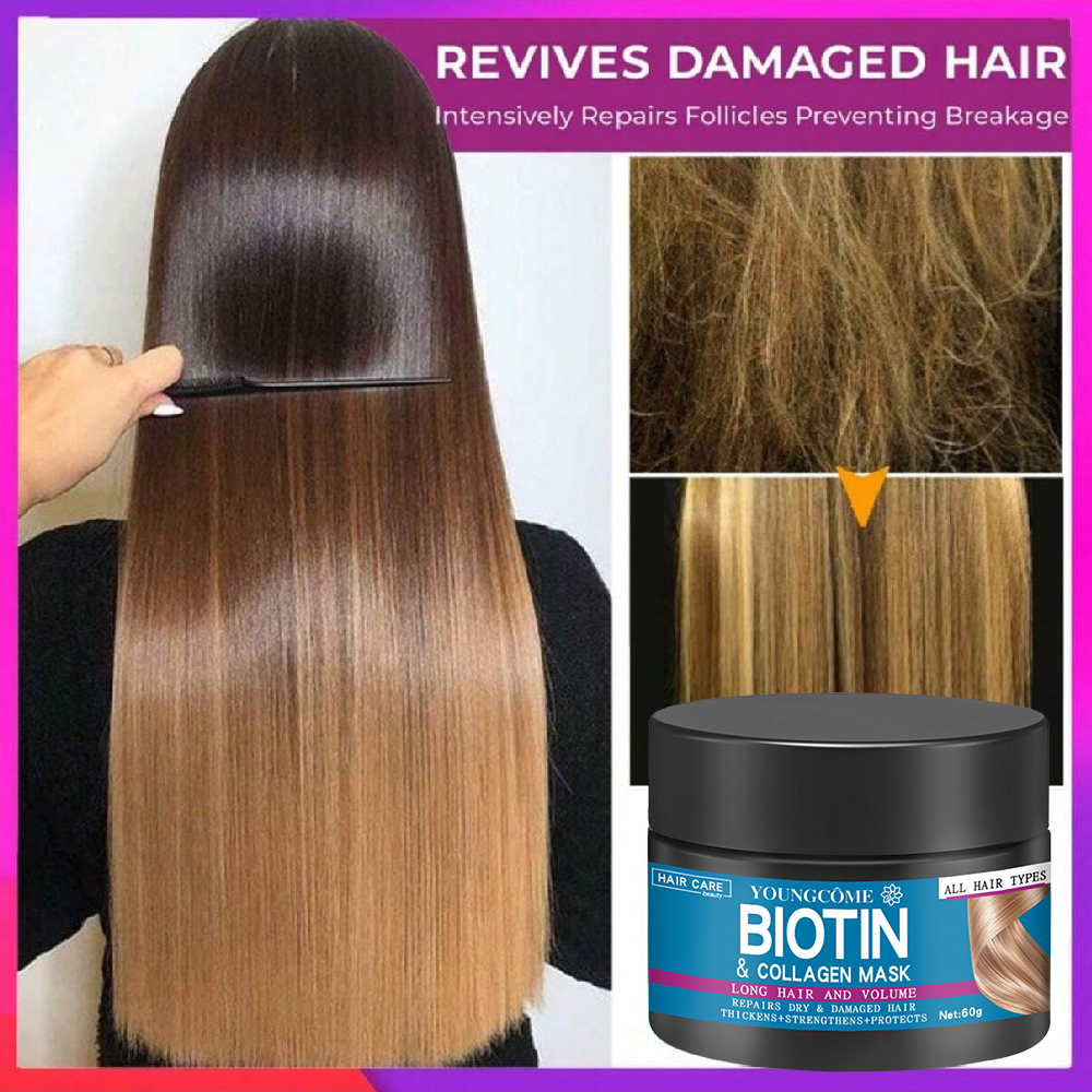 Hair Care Conditioner - Hair Repairs Hair Mask Biotin Collagen