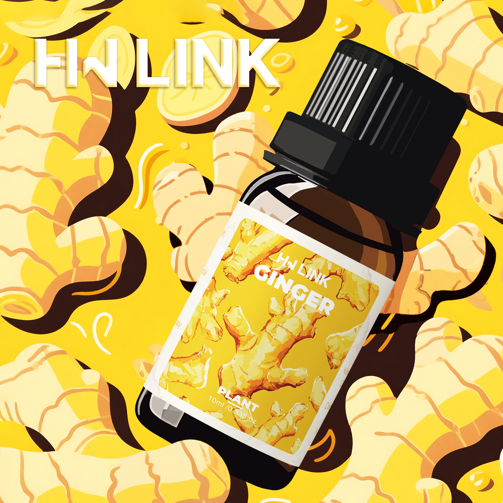 Hair Care Essential - Ginger Oil 100%Pure Natural Ginger Essential