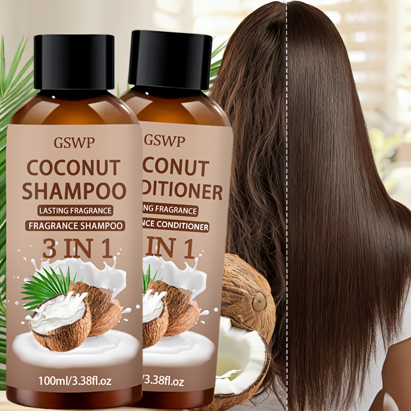Hair Care Conditioner - GSWP 3-In-1 Coconut Shampoo and Conditioner