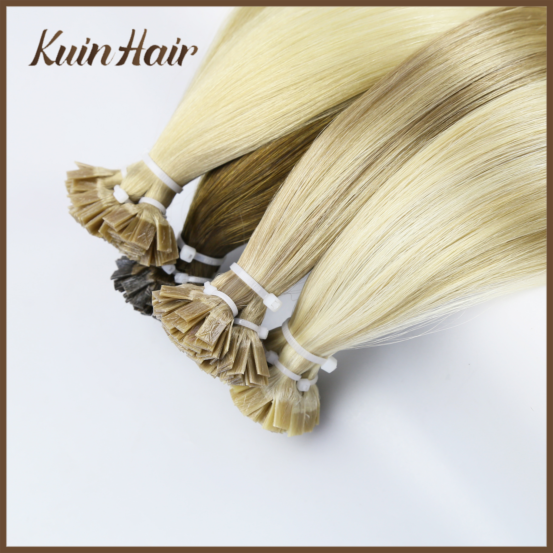 Hair Care Keratin - Flat Tip Hair Extensions Remy Real