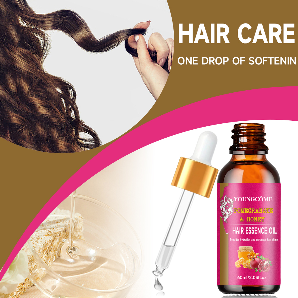 Hair Care Honey - Pomegranate Honey Hair Treatment Oil Hair