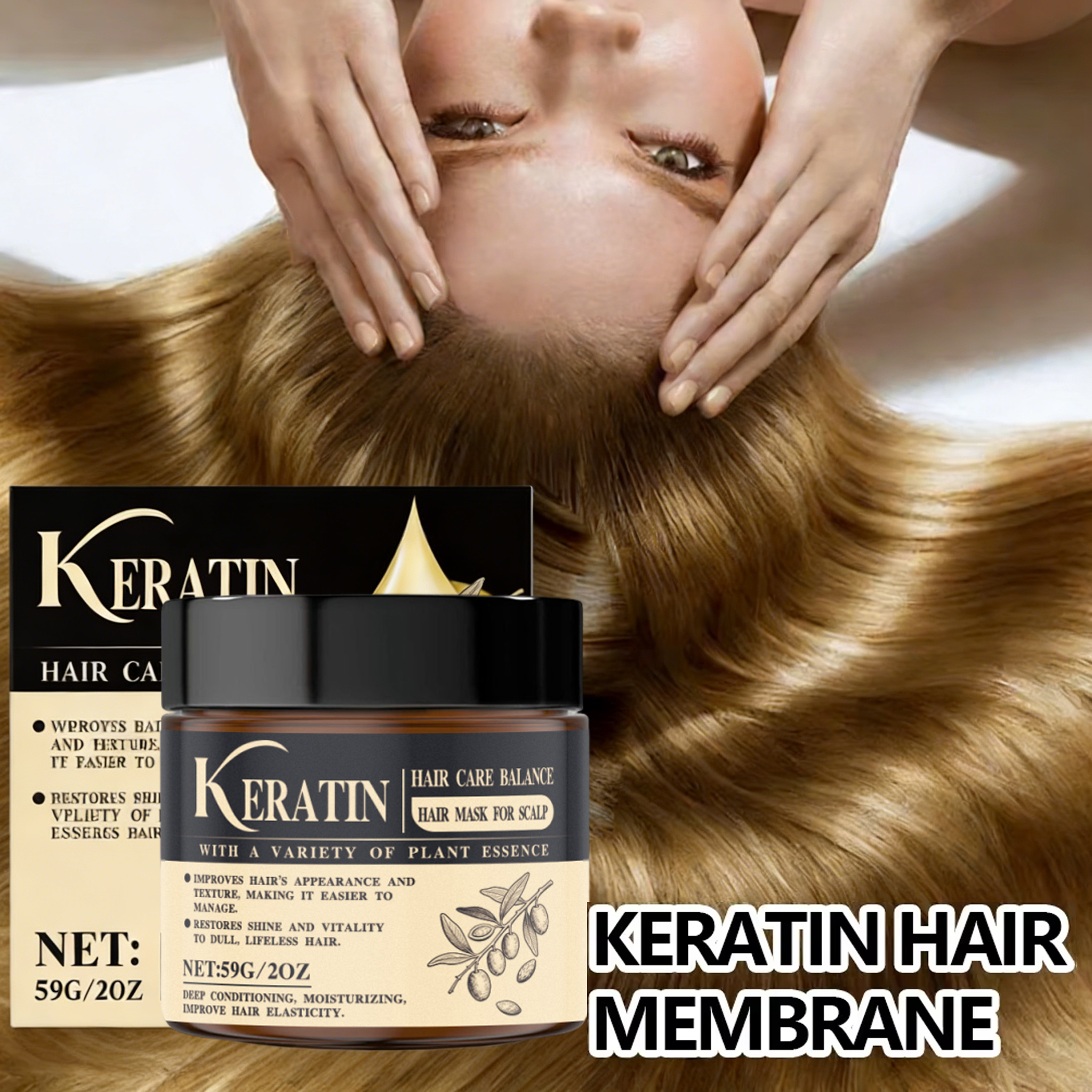 Hair Care Keratin Treatment - Magic Keratin Hair Mask For Damage