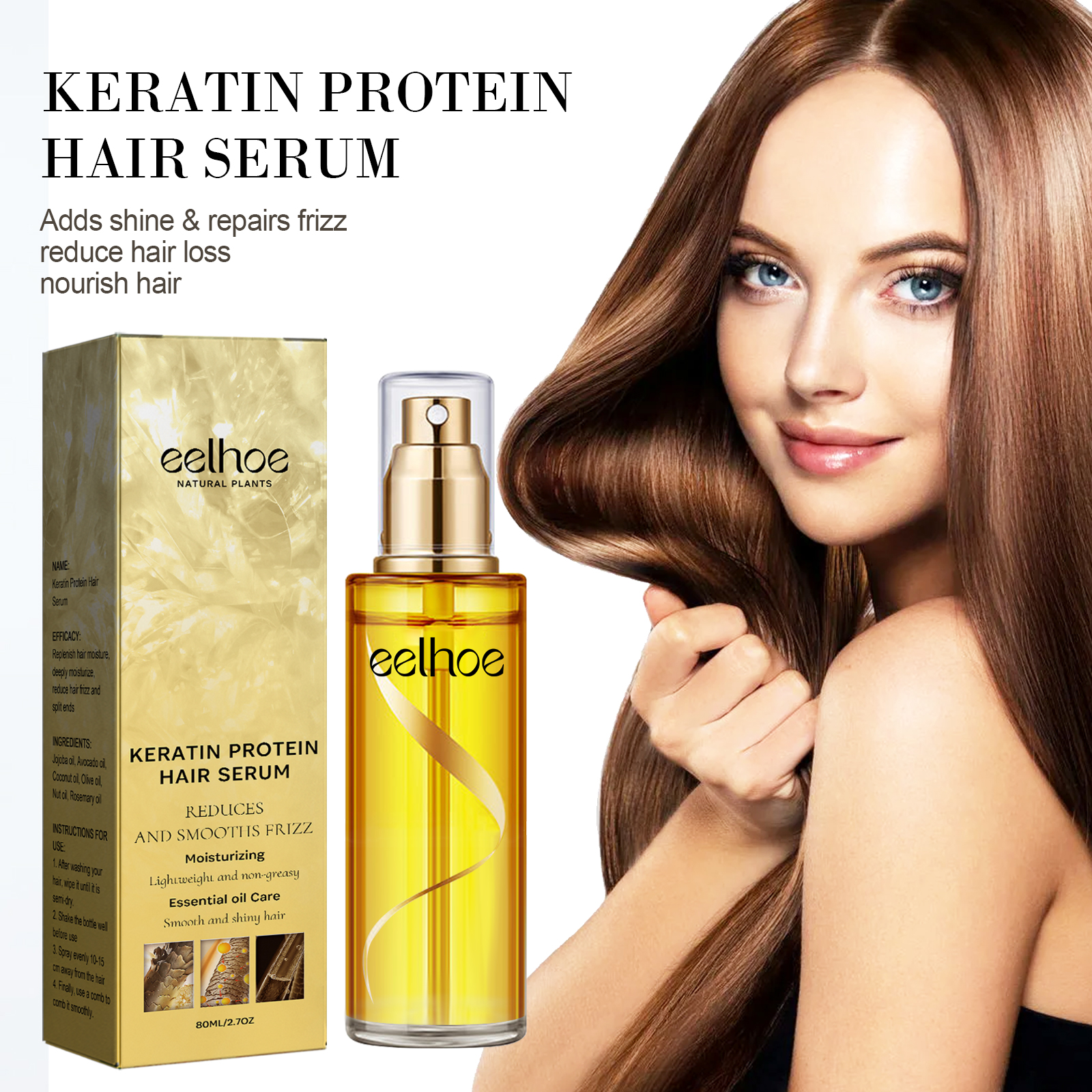 Keratin Hair Growth Care Essen – Split End Repair Serum Bewertung und Preis