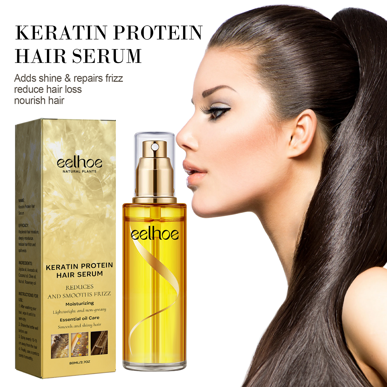 Keratin Hair Growth Care Essen – Split End Repair Serum Bewertung und Preis