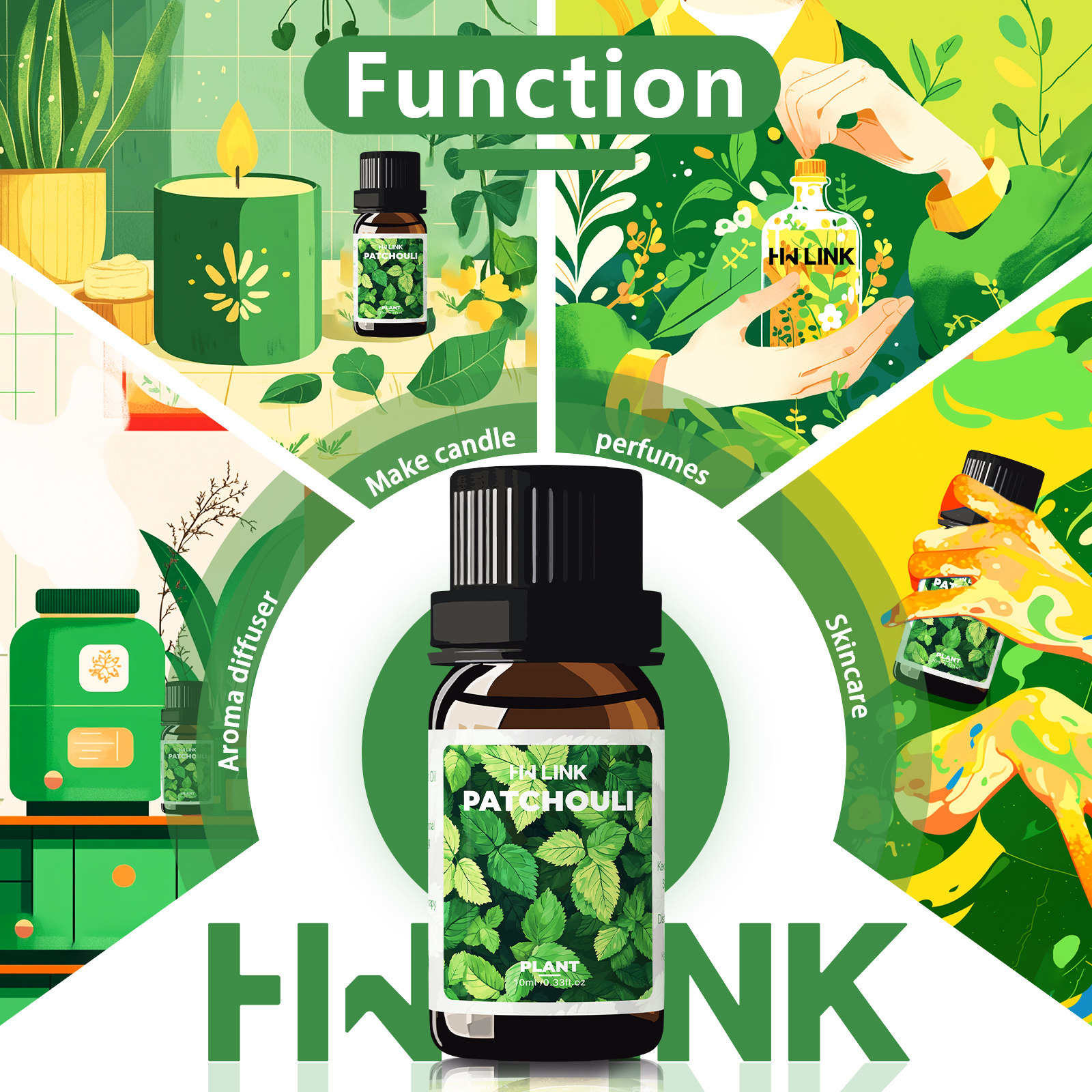 10ml Patchouli Essential Oils  – Hair Care Naturally Bewertung und Preis