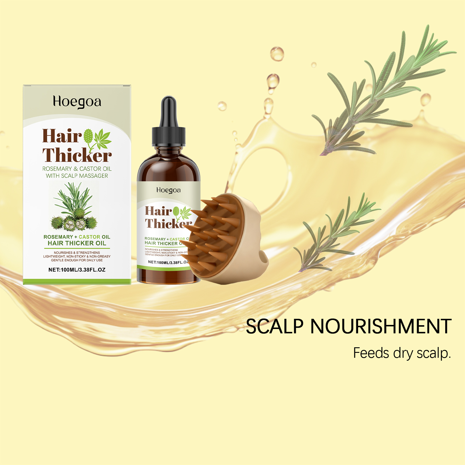Rosemary Castor Oil Hair Care  – Split End Repair Serum Bewertung und Preis