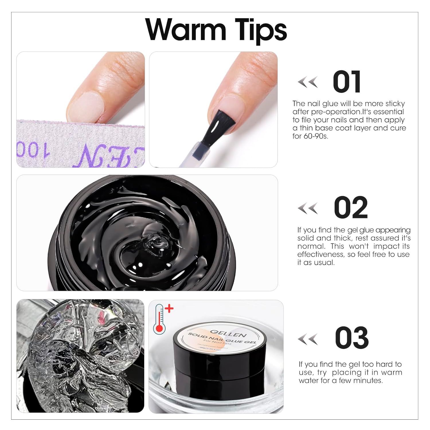 GELLEN Nail Solid Glue Builder – Hair Care Gel Bewertung und Preis