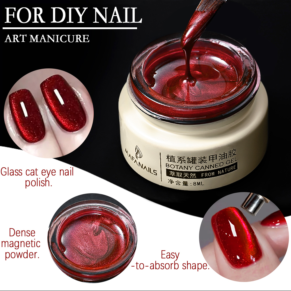 8ml Ruby Red Cat Magnetic Gel  – Hair Care Gel Bewertung und Preis