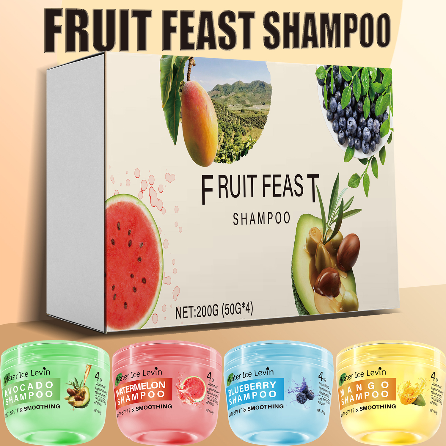 Tropical Fruit Shampoo Set - D – Hair Care For Hair Fall Bewertung und Preis