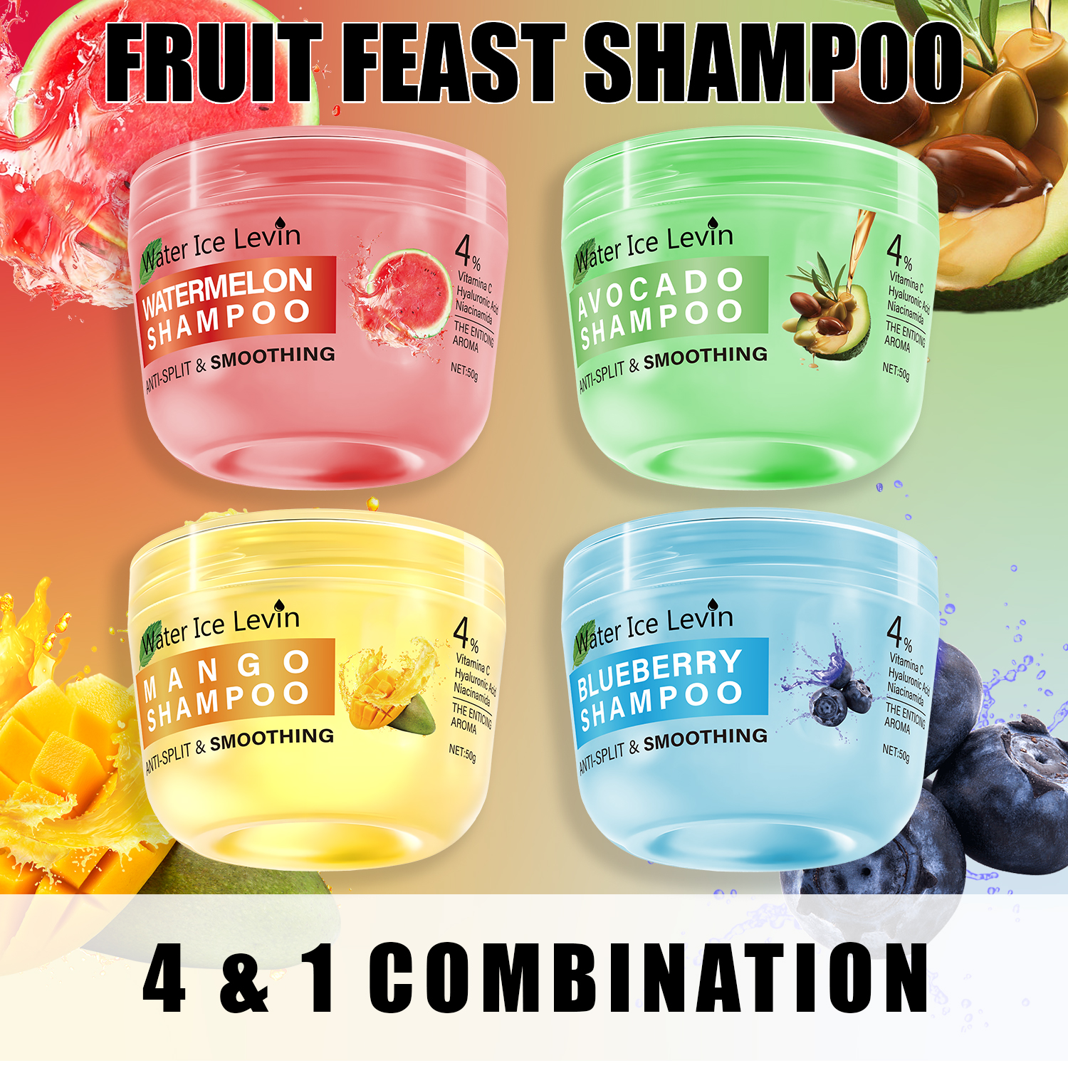 Tropical Fruit Shampoo Set - D – Hair Care For Hair Fall Bewertung und Preis
