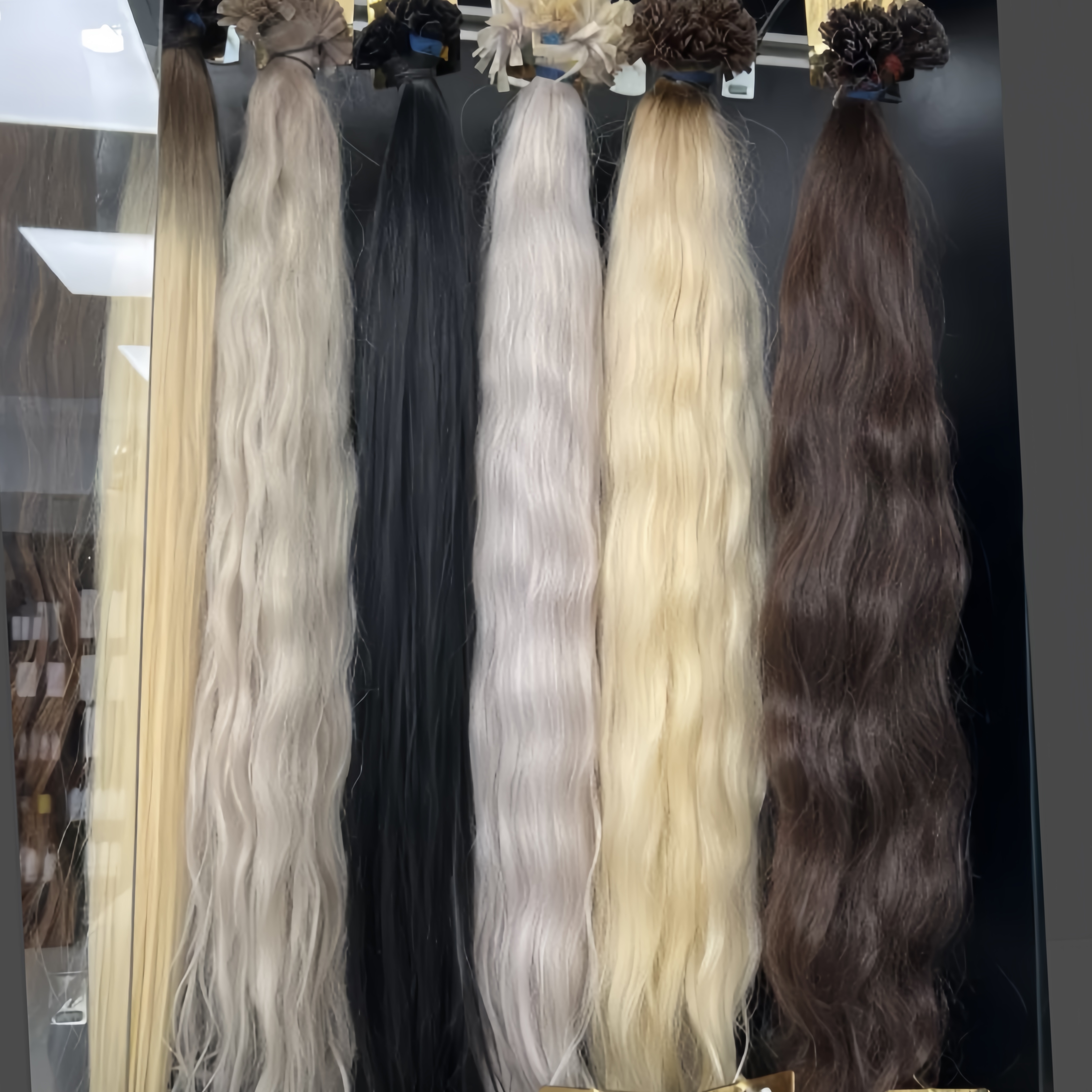 Human Hair Flat Tip  Extension – Hair Care Keratin Bewertung und Preis