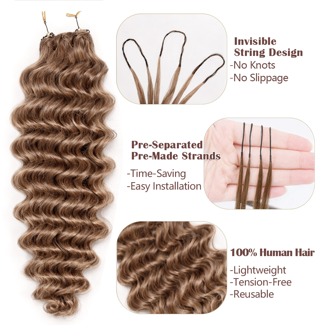 Deep Wave Crochet Hair Extensi – Hair Care Honey Bewertung und Preis