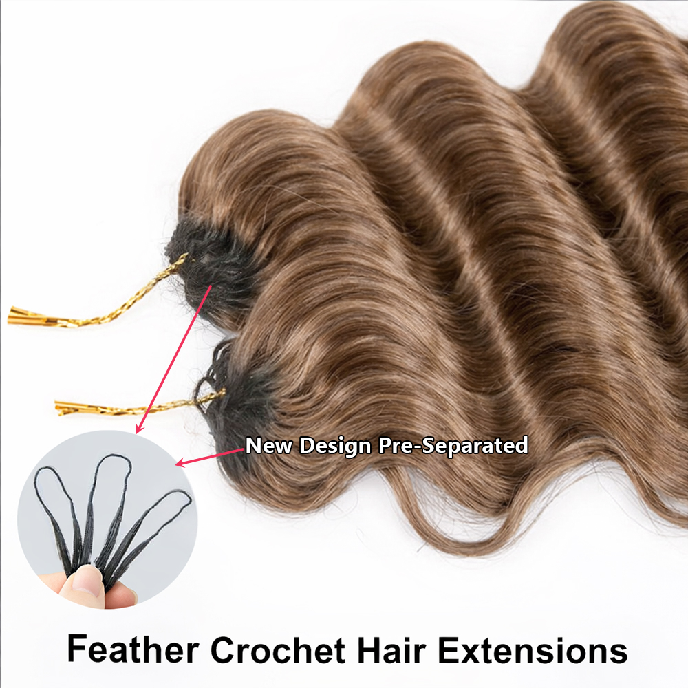 Deep Wave Crochet Hair Extensi – Hair Care Honey Bewertung und Preis