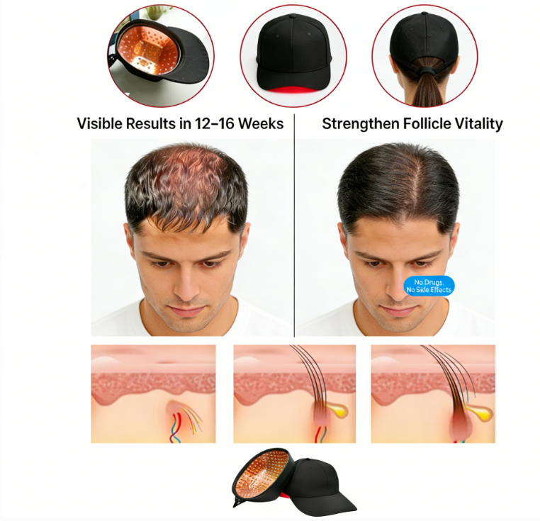 Red Light Therapy Cap for Hair – Hair Care For Hair Fall Bewertung und Preis