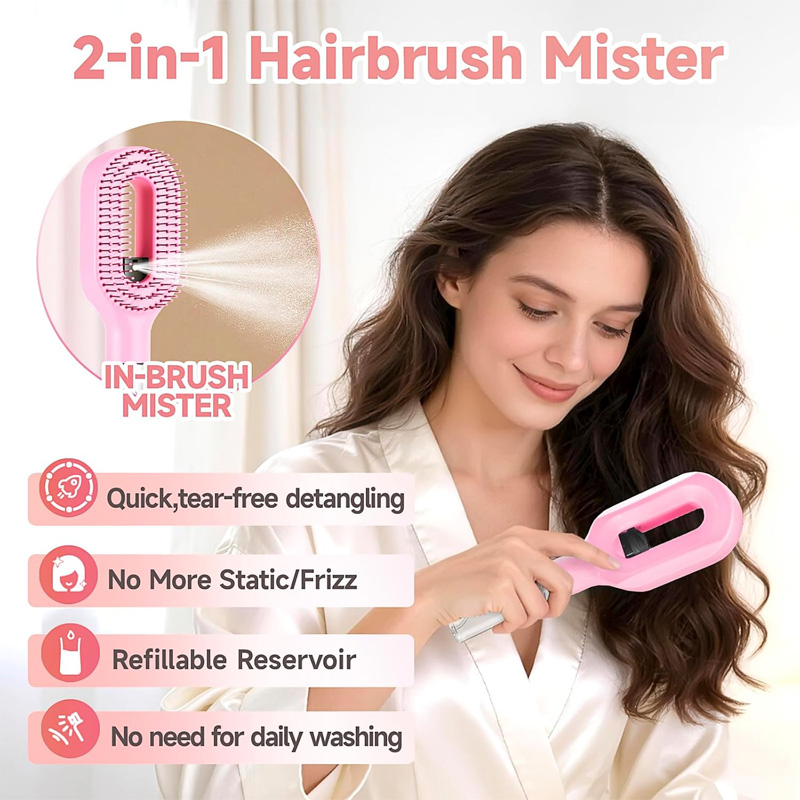 2 in 1 Sprayer Hairbrush Detan – Hair Care Essential Bewertung und Preis