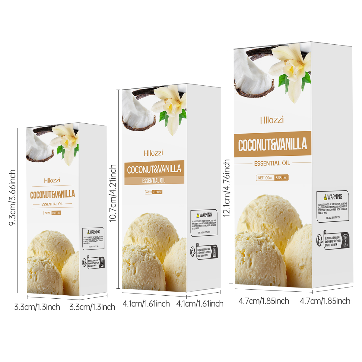 Coconut Vanilla Essential Oil  – Hair Care Fragrance Essential Oil Bewertung und Preis