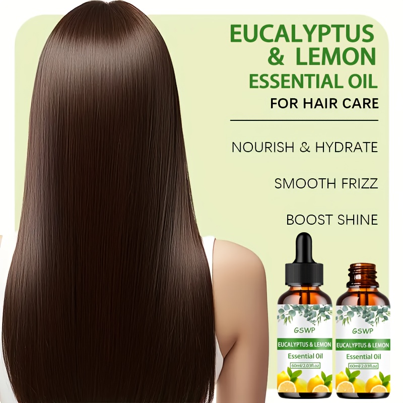 GSWP 60ml Eucalyptus Lemon Ess – Hair Care Fragrance Essential Oil Bewertung und Preis