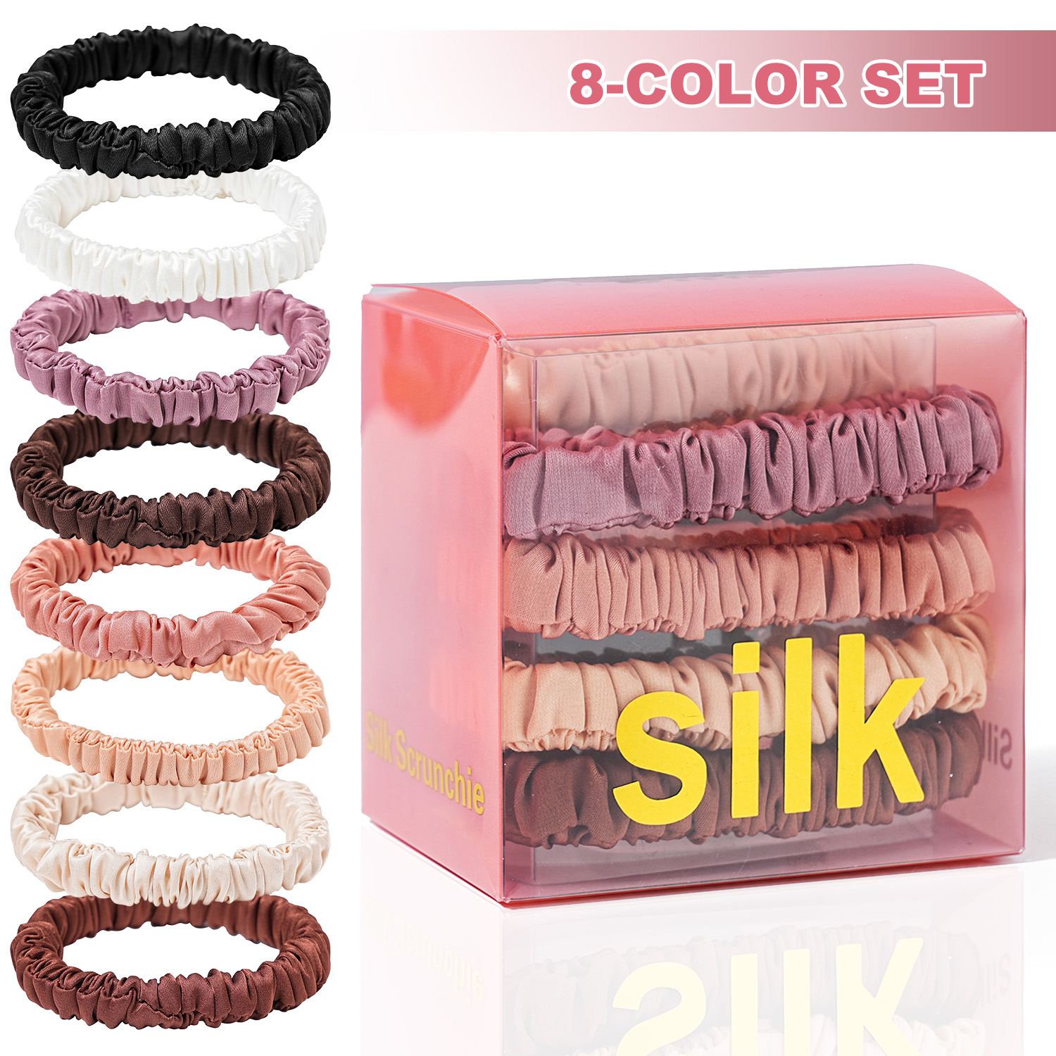 8PCS/Set 100% Pure Mulberry Si – Hair Care China Bewertung und Preis