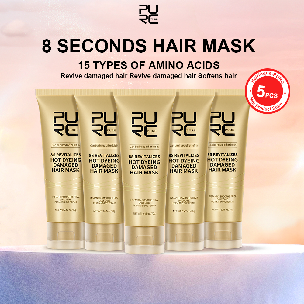 PURC Hair Mask Set 8 Seconds I – Hair Care Keratin Treatment Bewertung und Preis