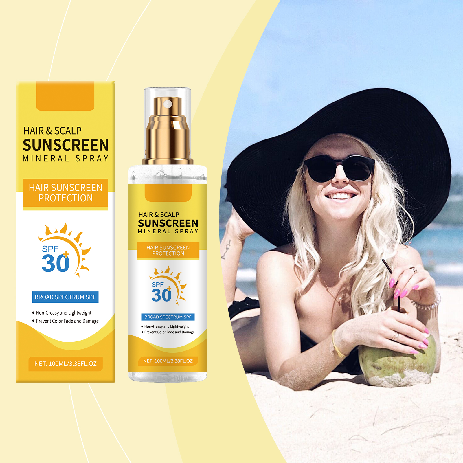Ginger Root Scalp Sunscreen Sp – Hair Care China Bewertung und Preis