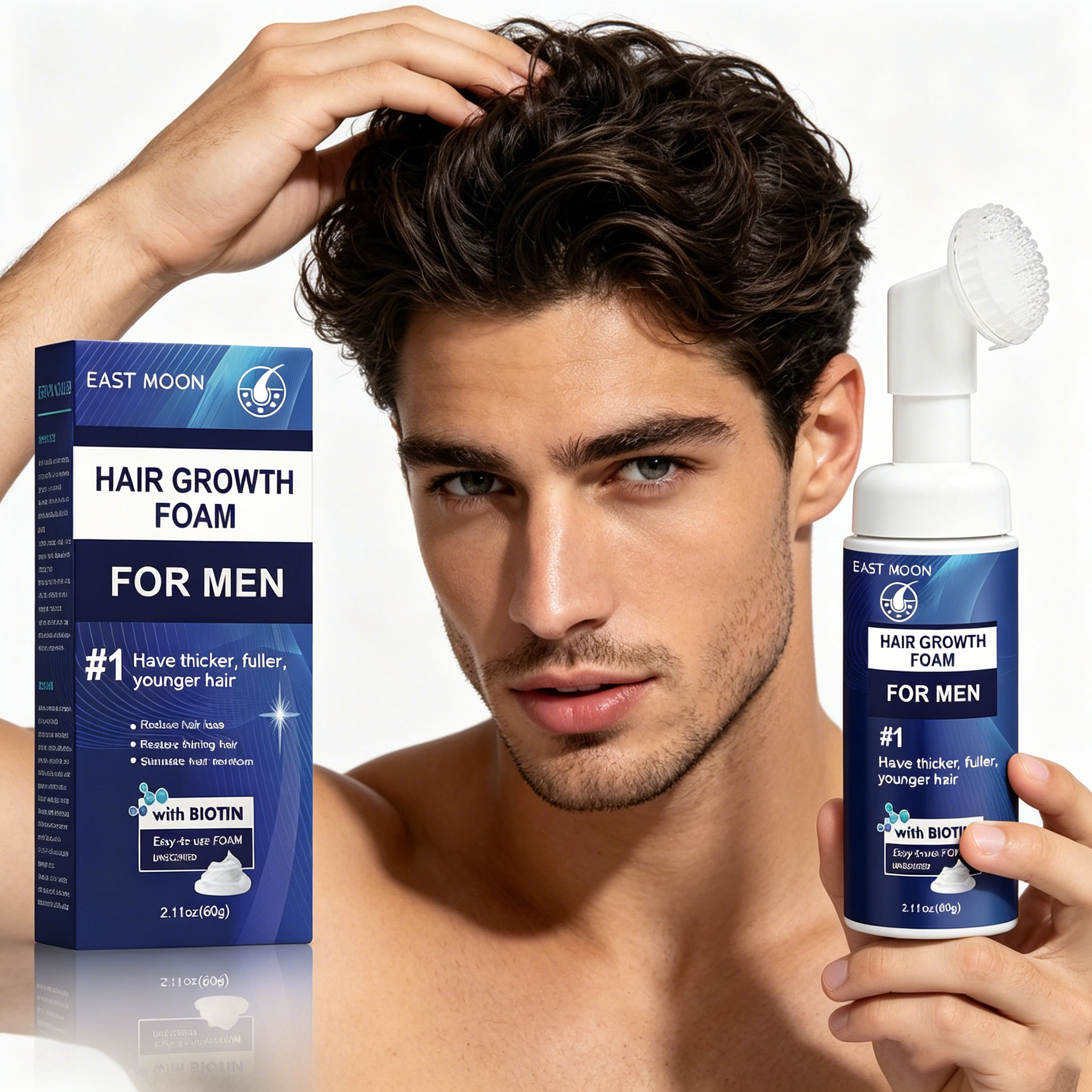Hair Growth Foam Silicone Brus – Hair Care Naturally Bewertung und Preis