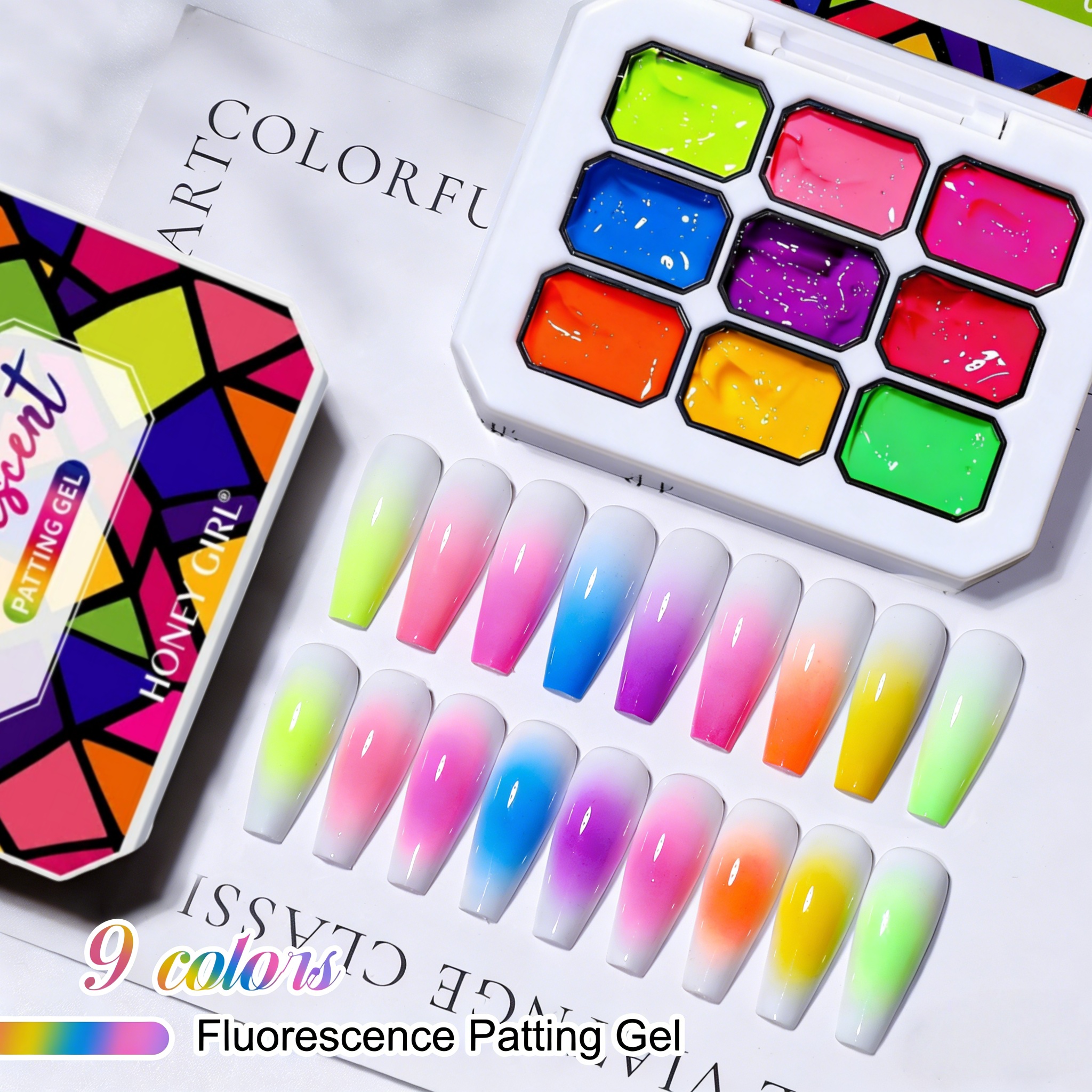 9-color solid nail polish ，pat – Hair Care Gel Bewertung und Preis