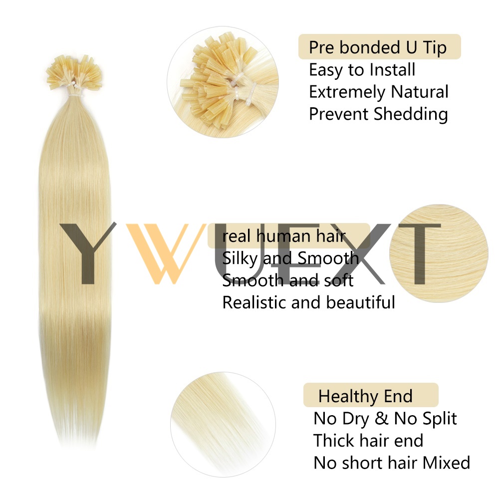 Straight U Tip Human Hair Exte – Hair Care Keratin Bewertung und Preis