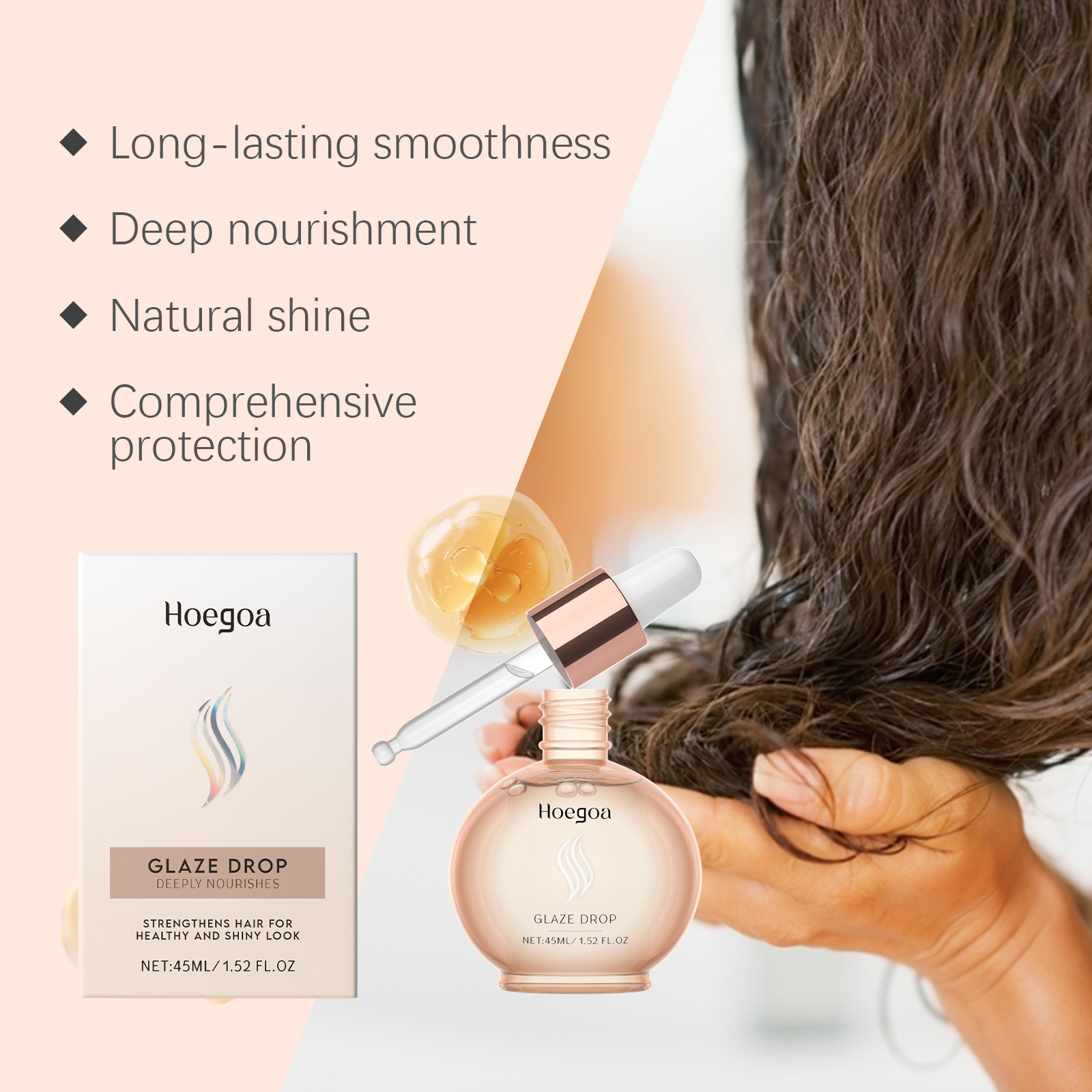 Hoegoa 45ml Hair Care Serum Oi – Split End Repair Serum Bewertung und Preis