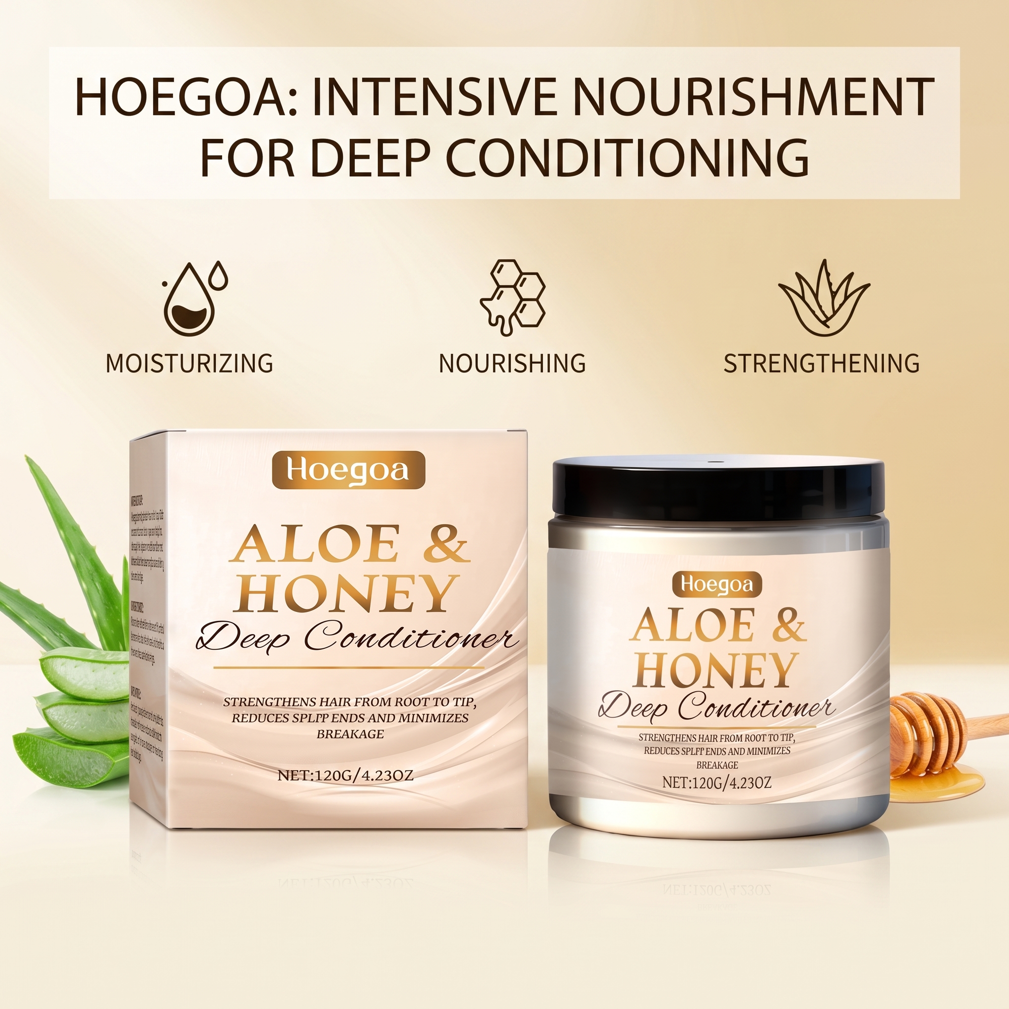 HOEGOA Aloe & Honey Deep Condi – Hair Care Honey Bewertung und Preis