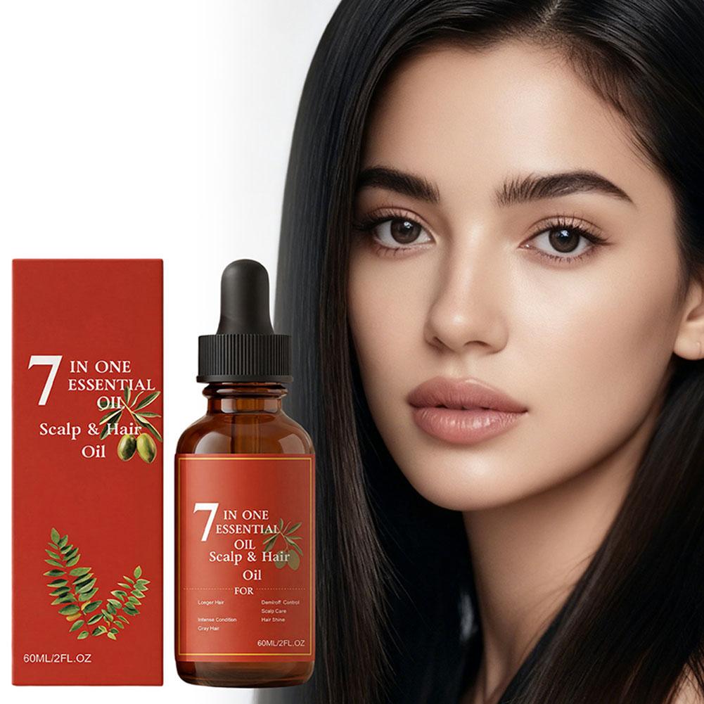 1-5X 60ml 7-in-1 Essential Sca – Hair Care Fragrance Essential Oil Bewertung und Preis
