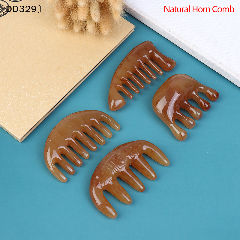 1×Natural Ox Horn Pocket Comb  – Hair Care Naturally Bewertung und Preis