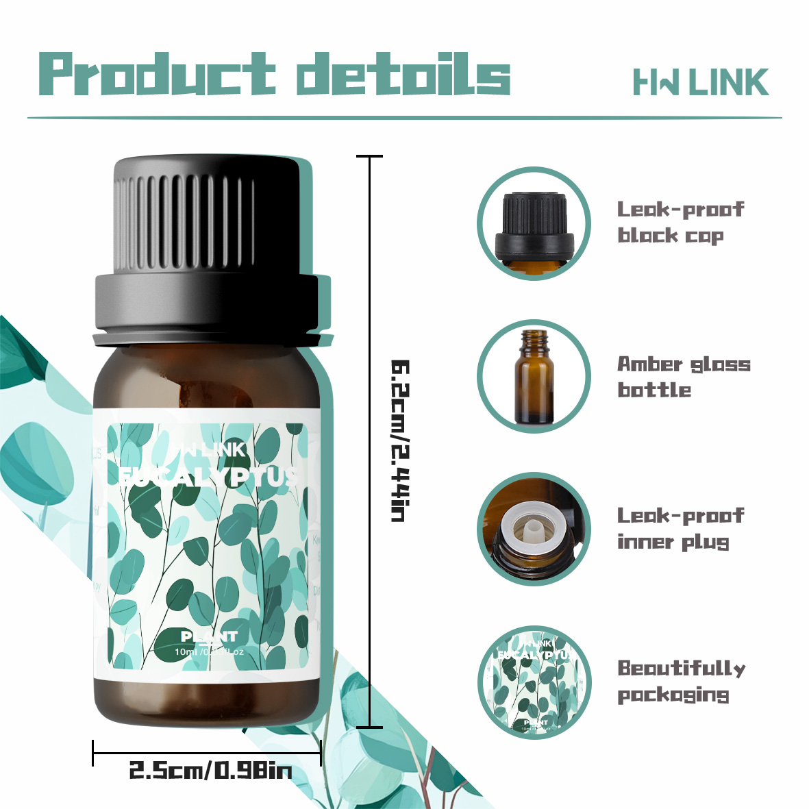 Eucalyptus Essential Oils 10ml – Hair Care Essential Bewertung und Preis