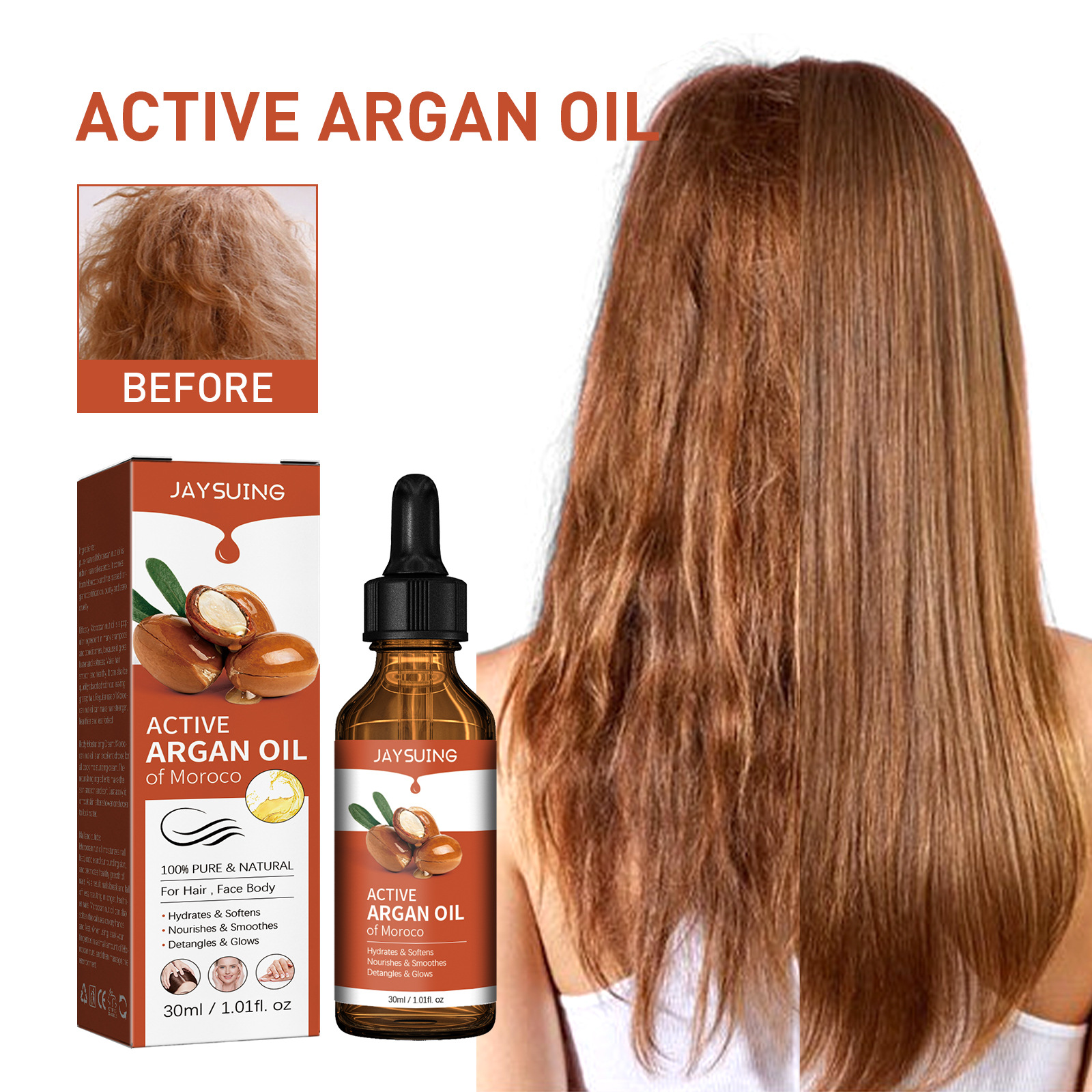 Argan Oil for Hair Treatment S – Hair Care Naturally Bewertung und Preis