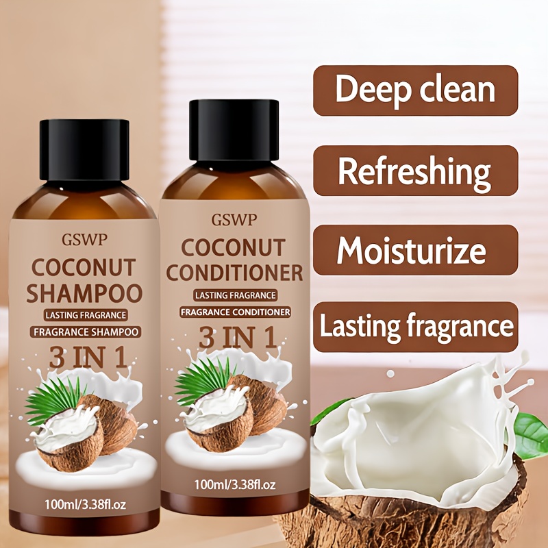 GSWP 3-In-1 Coconut Shampoo an – Hair Care Conditioner Bewertung und Preis