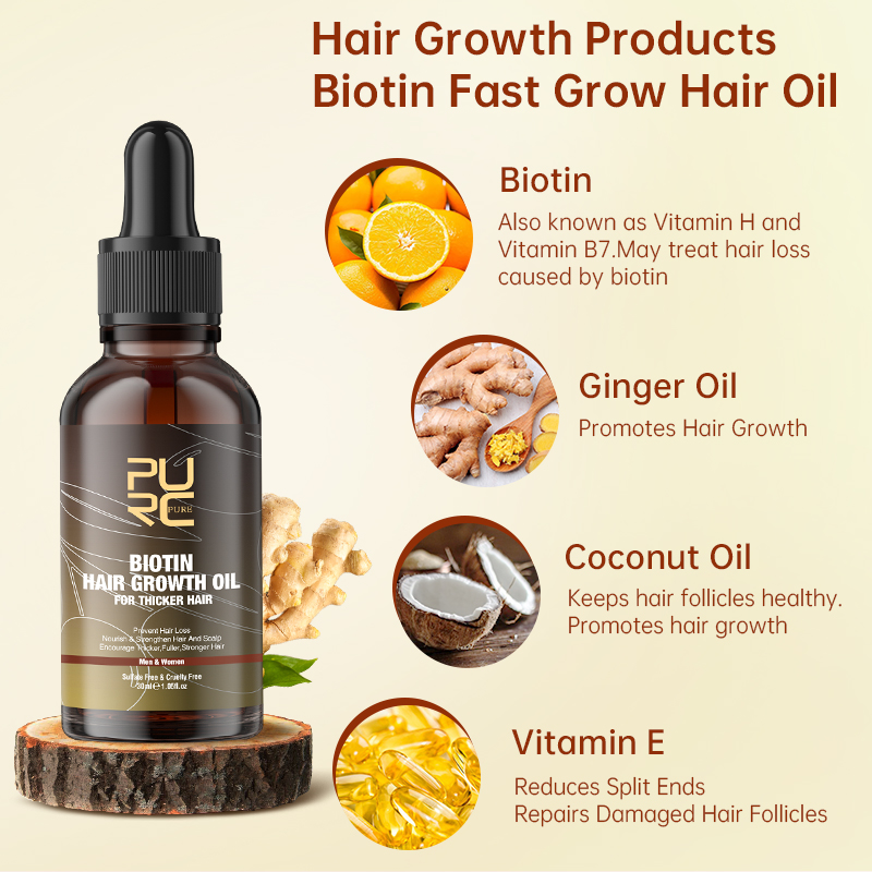 PURC Biotin Hair Growth Oil Sh – Hair Care Keratin Treatment Bewertung und Preis