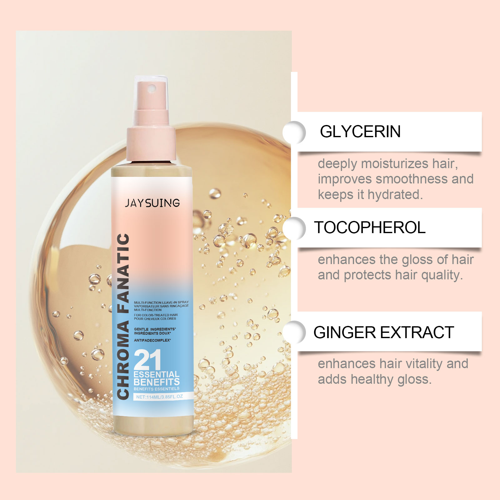 Hair Care Spray Moisturizing F – Split End Repair Serum Bewertung und Preis