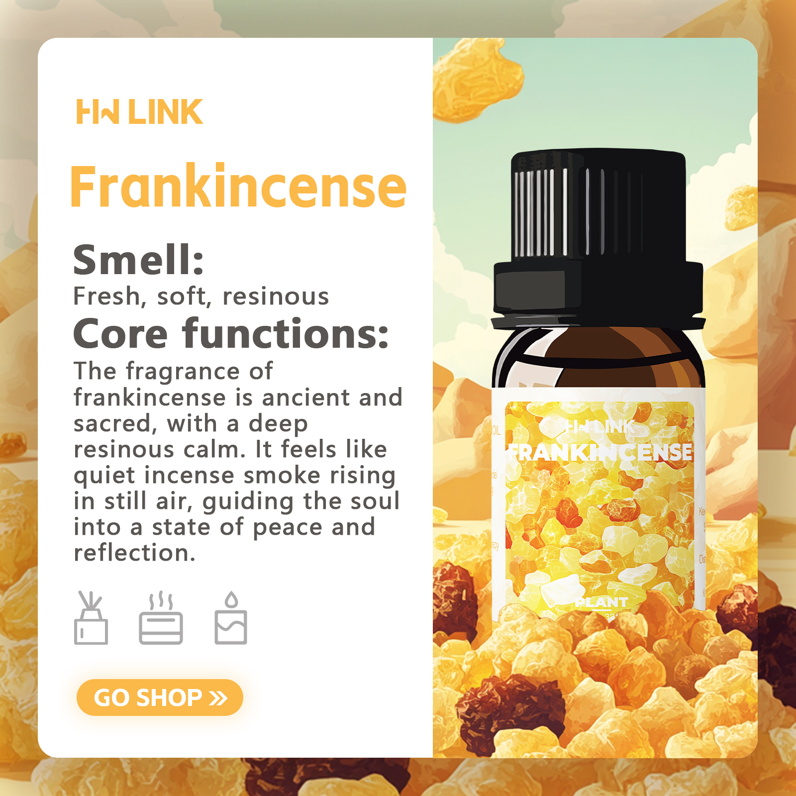 Frankincense Essential Oil 10m – Hair Care Essential Bewertung und Preis