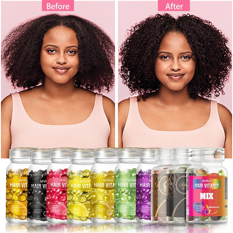12 Colors Hair Vitamin Capsule – Hair Care Keratin Treatment Bewertung und Preis