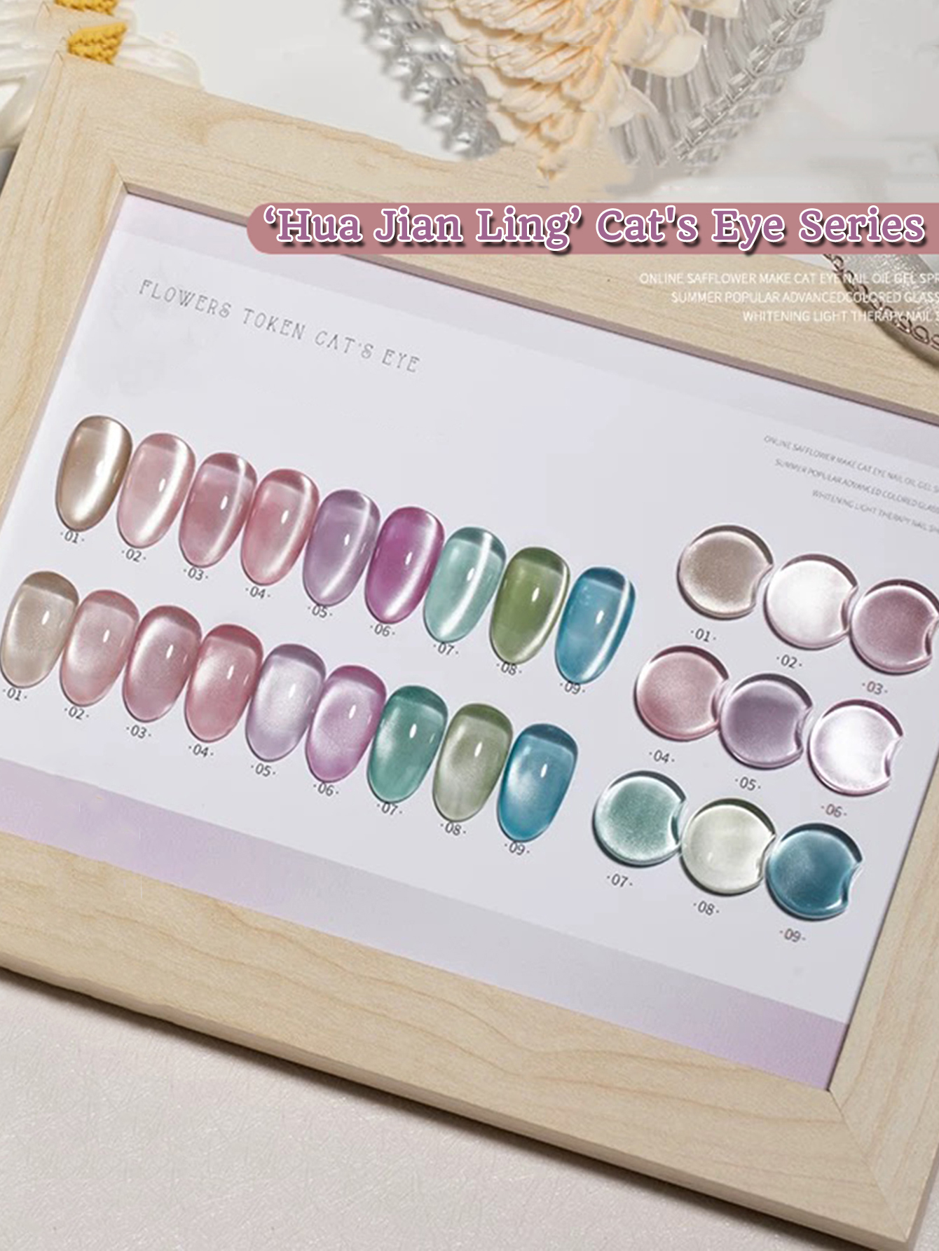 1-16PCS White Pink Ice Clear M – Hair Care Gel Bewertung und Preis