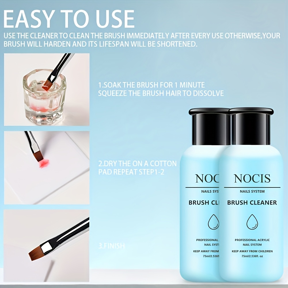 NOCIS 75ml Acrylic Nail Brush  – Hair Care Gel Bewertung und Preis