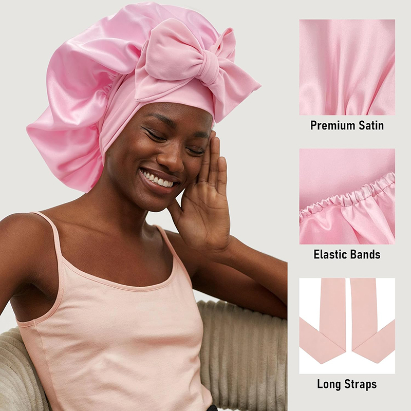 New Women Satin Bonnet Silky S – Hair Care China Bewertung und Preis