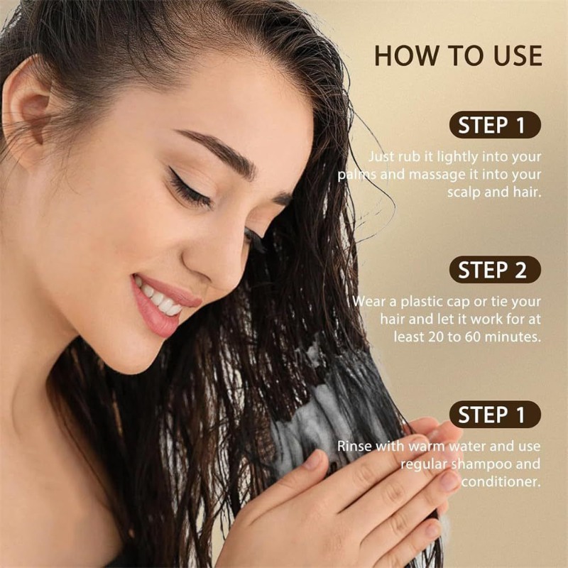 120g Batana Hair Smoothing Mas – Hair Care For Hair Fall Bewertung und Preis